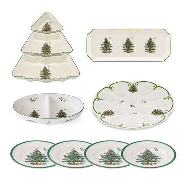 Christmas Tree Buffet Table